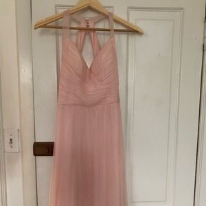 Pink bridesmaid dress